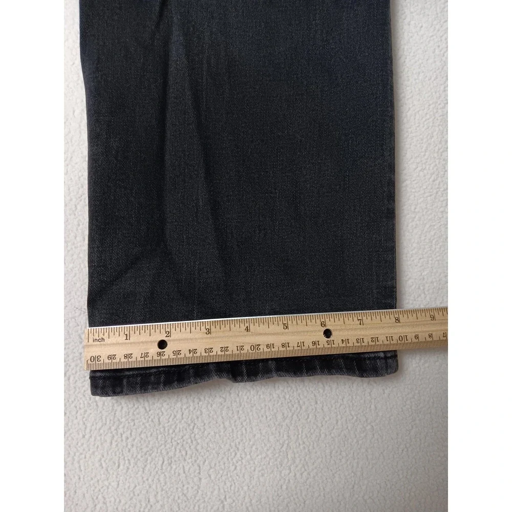 DL1961 Jeans Mens 40x30 Charcoal Slim Straight Stretch Denim Dark Wash